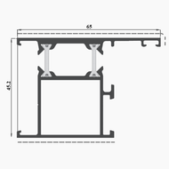 LS0013 (Aro Fixo Porta Recto)