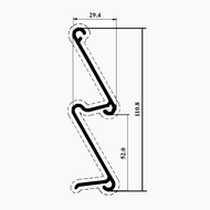 LUS-2335 (Persiana Com/Sem Furo)